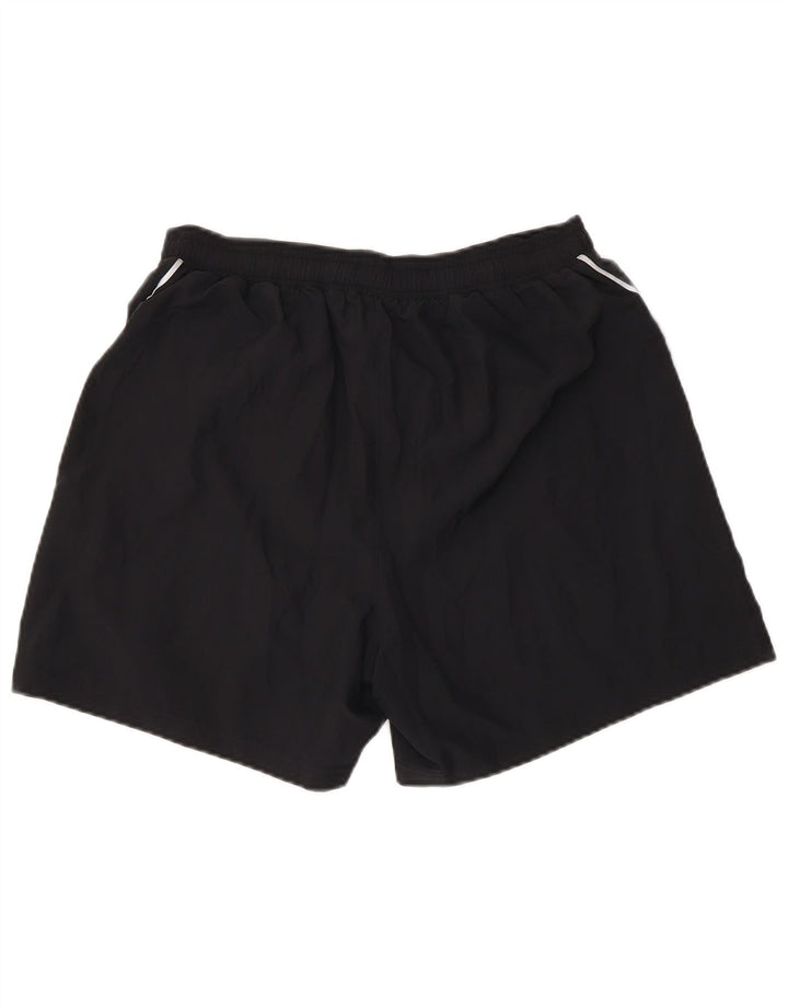 Pantaloni scurți sport Under Armour pentru bărbați, poliester mediu negru