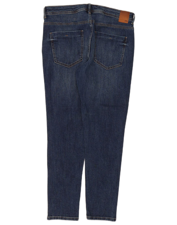 Blugi skinny de damă Zara EU 42 Large W32 L28 Blue Bumbac