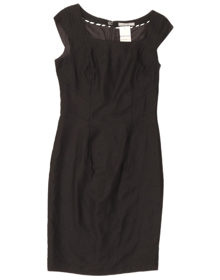 MARKS & SPENCER Rochie teacă pentru femei UK 8 Mic in negru