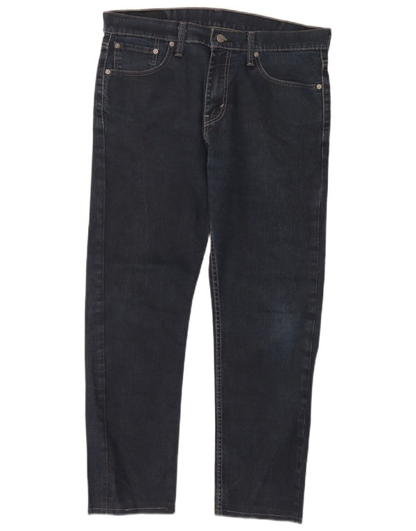 Blugi conici pentru bărbați Levi's 508 W32 L26 Bumbac bleumarin