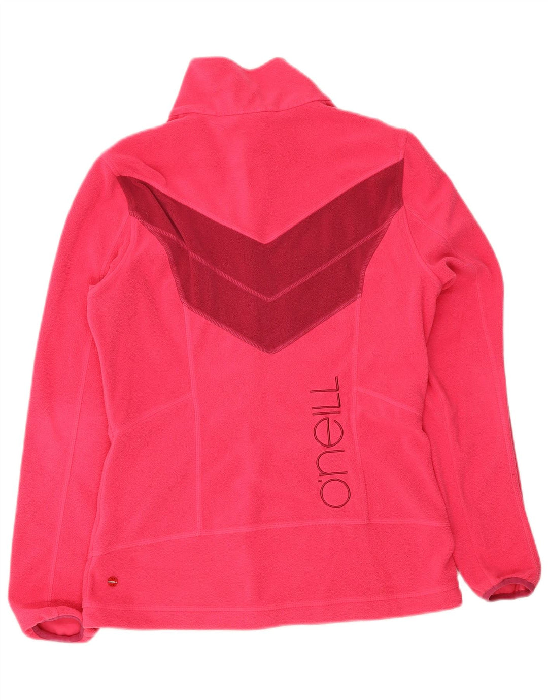 Jachetă din lână cu grafică O'Neill pentru femei UK 18 XL roz poliester color bloc