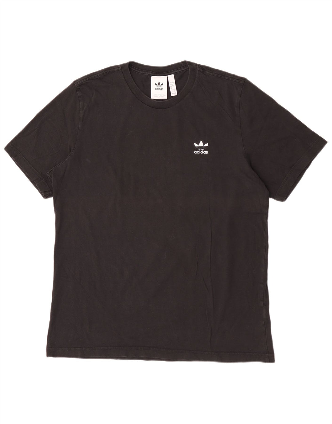 Tricou pentru bărbați Adidas Top mare, negru, bumbac