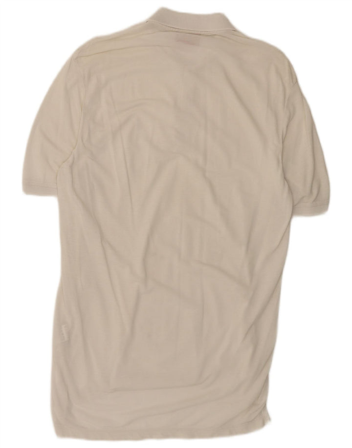 Tricou polo Hugo Boss pentru bărbați, bumbac alb mic