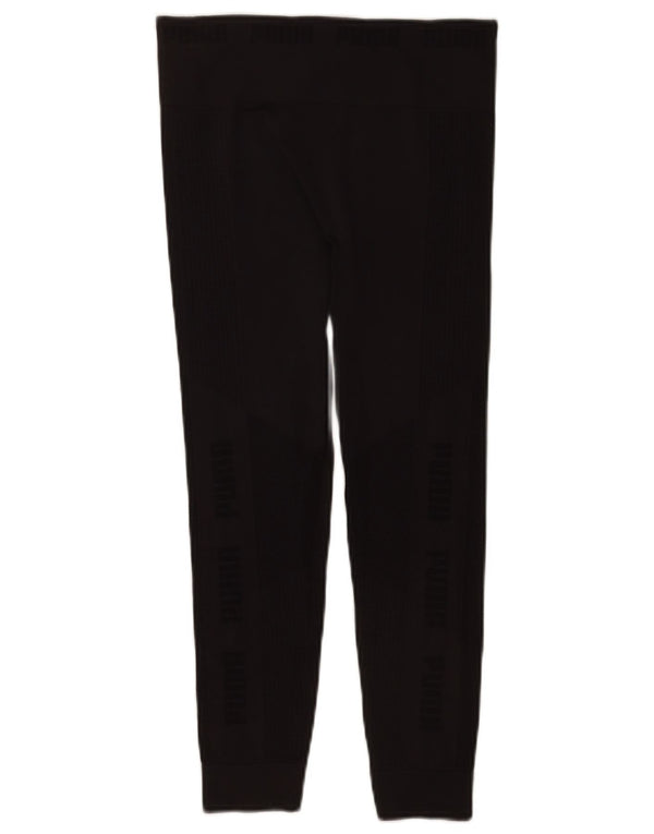 Leggings grafic Puma pentru femei UK 8 Small Black