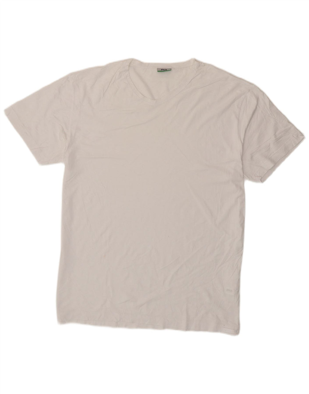 Tricou Bărbați Fila Top 2XL Bumbac Alb
