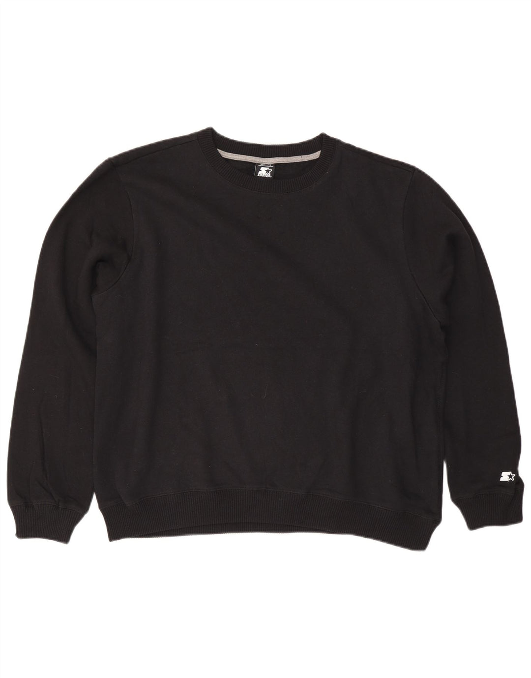 STARTER Pulover supradimensionat pentru femei UK 18 XL Bumbac negru