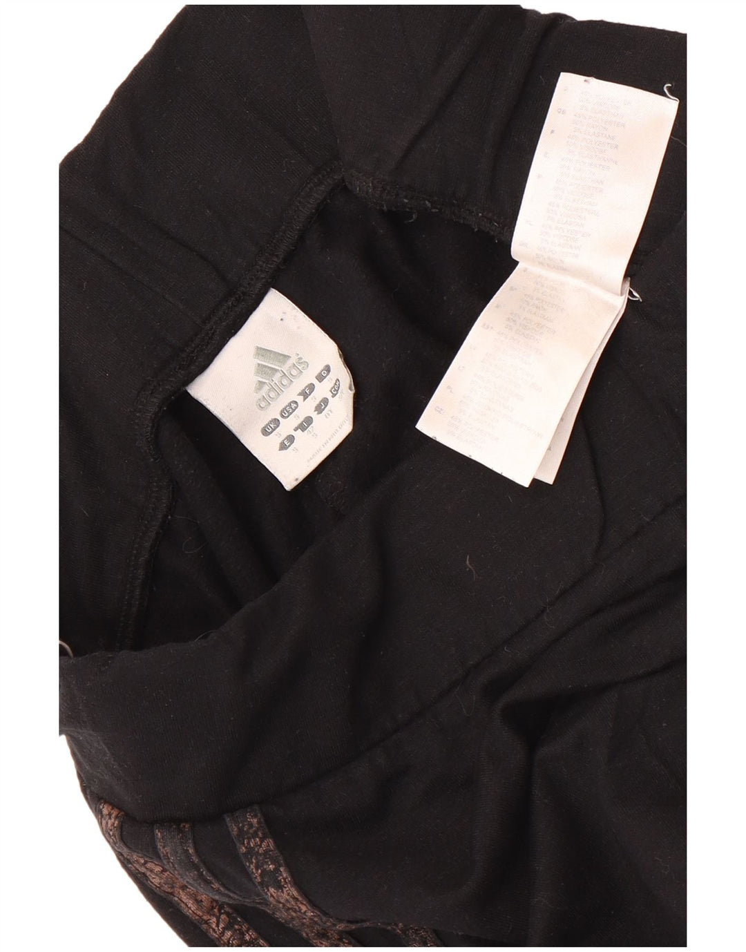 Leggings pentru femei Adidas UK 10 Poliester negru mic
