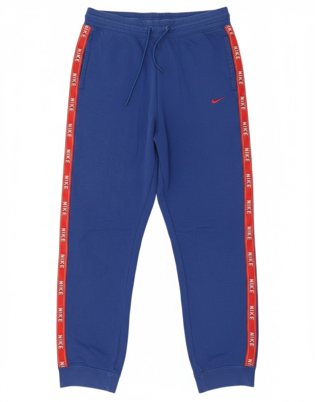 Pantaloni de trening grafic Nike pentru bărbați Pantaloni de jogging, albastru mediu, color block