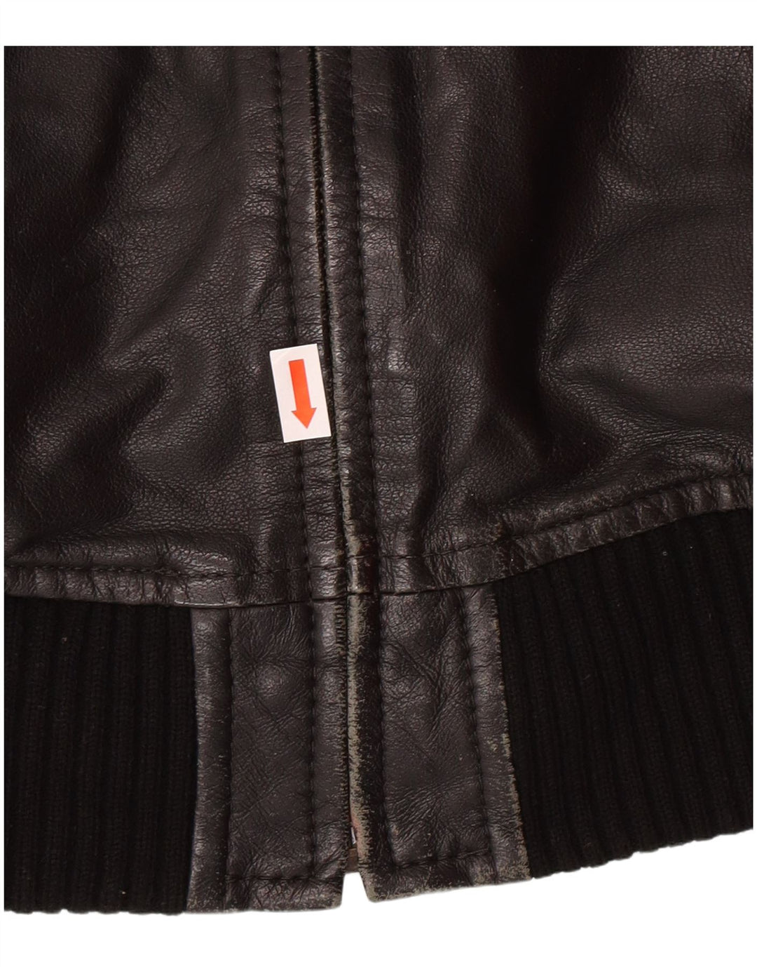 Geacă de piele XDYE pentru femei UK 10, motociclist mic din piele neagră