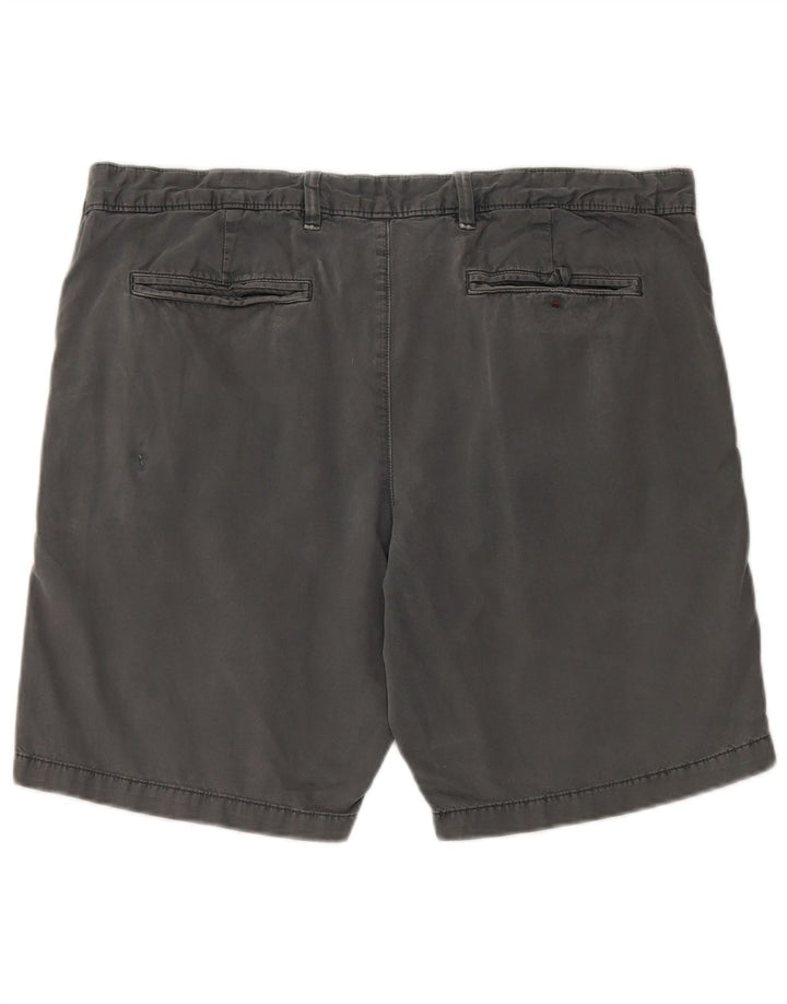 Pantaloni scurți chino pentru femei Marks & Spencer W36, bumbac gri mare