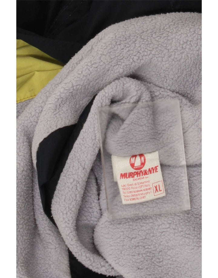 Jachetă Windbreaker pentru bărbați cu grafică Murphy & Nye UK 42 XL poliester bleumarin
