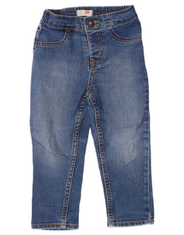 Blugi drepti fetite Levi's 12-18 luni L18 L13 Albastru