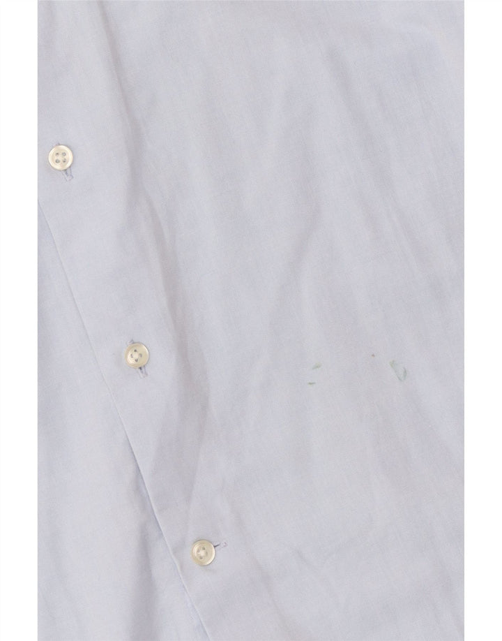 Cămașă Slim Fit Reiss pentru bărbați, bumbac albastru mic