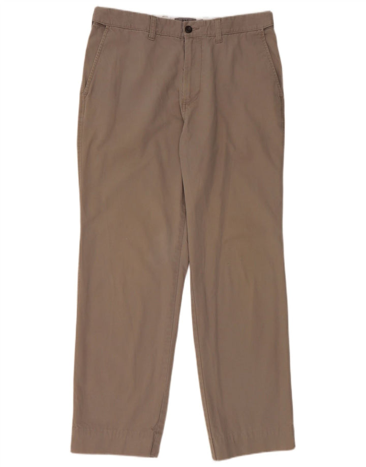 Pantaloni chino obișnuiți pentru femei Marks & Spencer L34 L29 bumbac gri