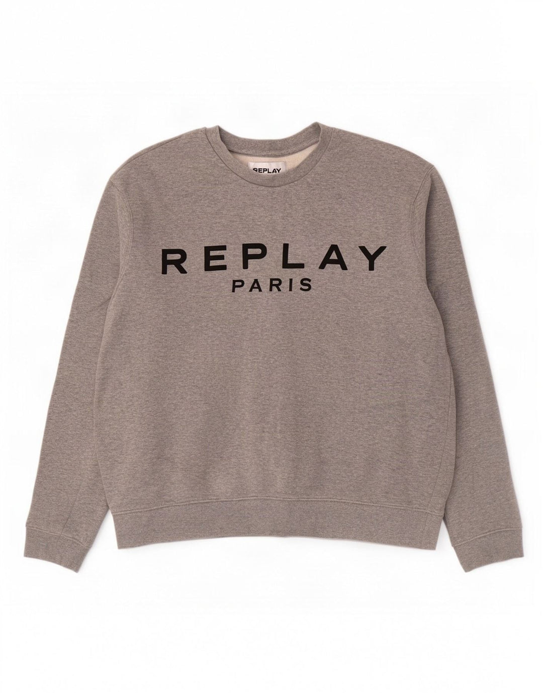 Pulover Replay pentru damă cu grafică, UK 20 2XL, gri