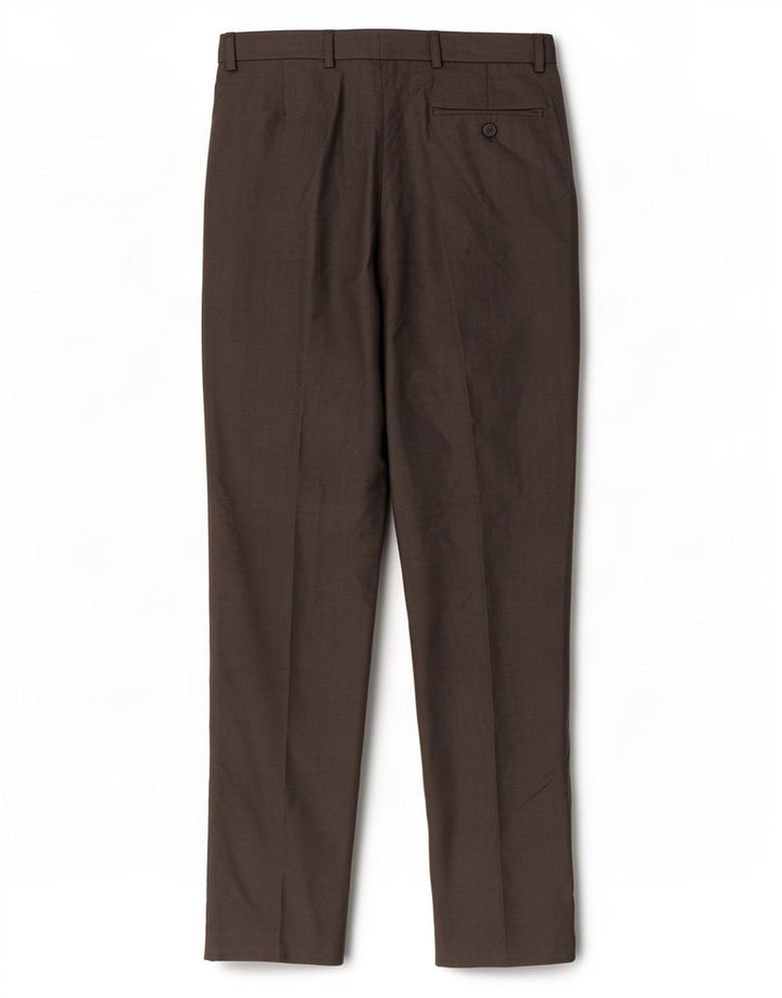 Pantaloni de costum pentru femei Marks & Spencer L32 L33 Maro Poliester