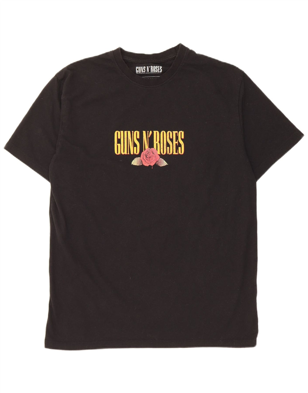 Tricou grafic pentru bărbați Pull & Bear Top Mediu Negru Poliester