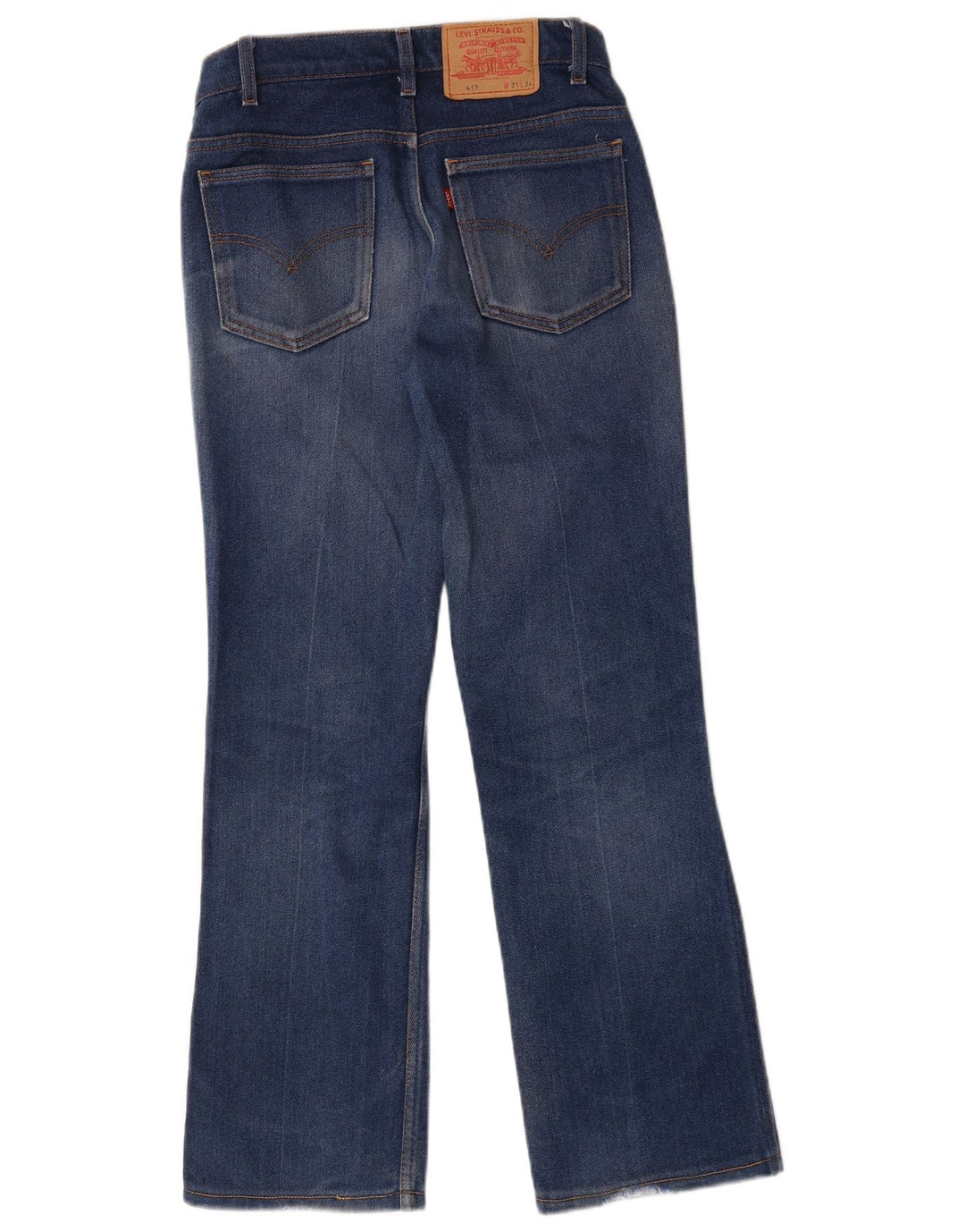 Blugi drepti pentru bărbați Levi's 417 W31 L28 Bumbac albastru