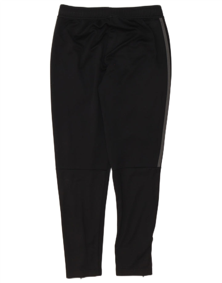 Pantaloni de trening Adidas pentru bărbați, poliester mediu negru