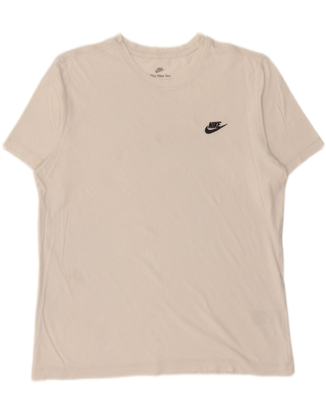 Tricou pentru bărbați NIKE Top mare, alb, bumbac