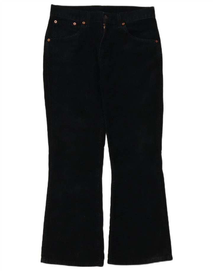 Pantaloni Levi's pentru femei Bootcut din velur L30 L27 Negru