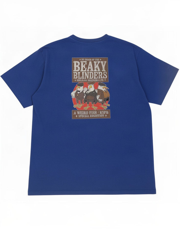 Tricou grafic pentru bărbați Weird Fish Top XL Albastru