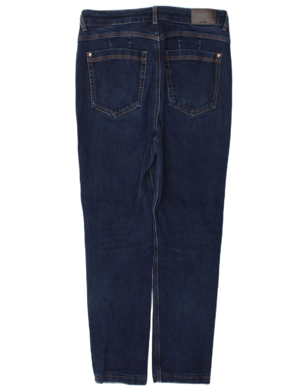 Blugi slim pentru femei Magic UK 12 Medium W30 L26 Bumbac bleumarin