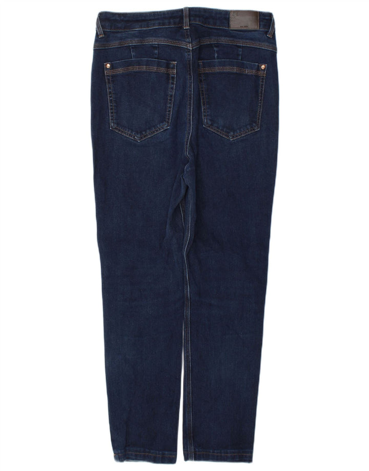 Blugi slim pentru femei Magic UK 12 Medium W30 L26 Bumbac bleumarin