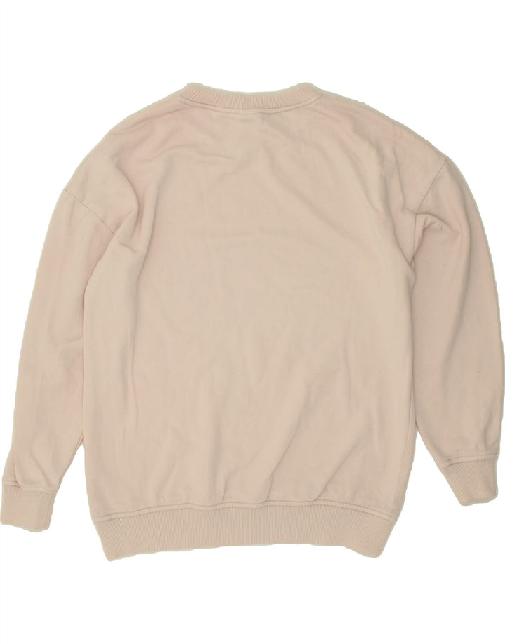 URBAN CLASSICS Womens Sweatshirt Jumper UK 14 Medium Grey Cotton Vintage Urban Classics and Second-Hand Urban Classics from Messina Hembry 