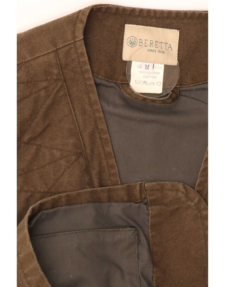 Beretta Gilet pentru bărbați Utility UK 38 Medium Khaki Bumbac