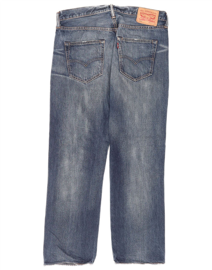 Blugi drepti pentru bărbați Levi's 501 W33 L27 Bumbac albastru
