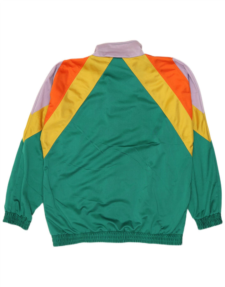 Jachetă de trening pentru bărbați Master, verde mediu, poliester color bloc