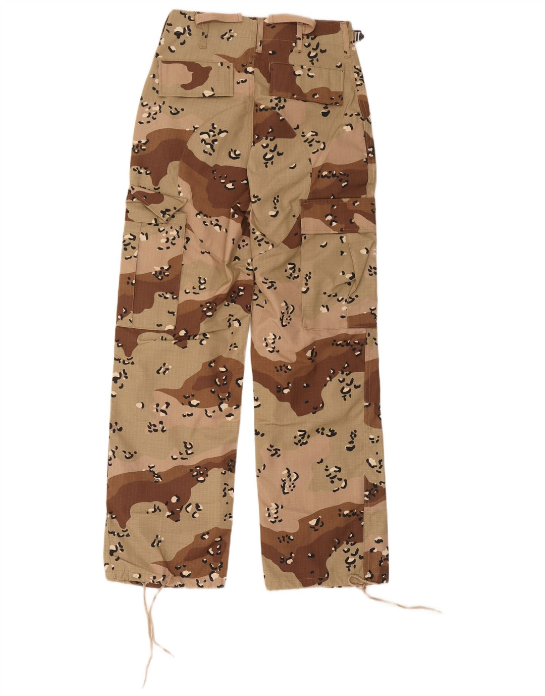 Pantaloni cargo obișnuiți pentru femei MFH XS W26 L28 poliester camuflaj bej