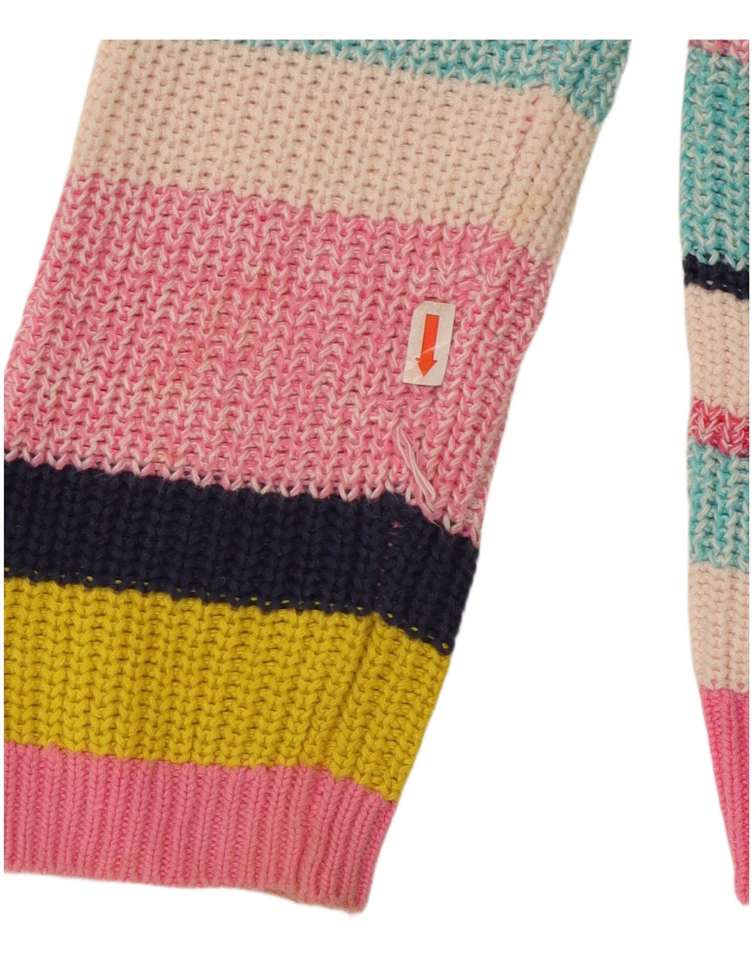 Pulover pentru fete Marks & Spencer cu decolteu rotund 12-13 ani, multicolor