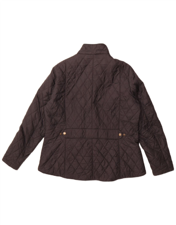 Jachetă matlasată Barbour pentru femei UK 20 2XL Poliamidă neagră