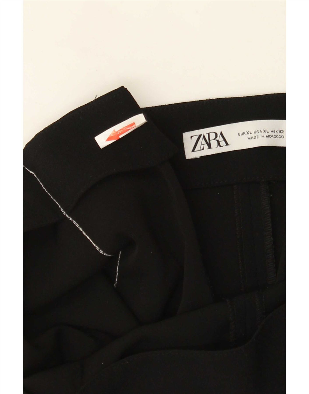 Fusta Mini Zara Femei XL W32 Negru