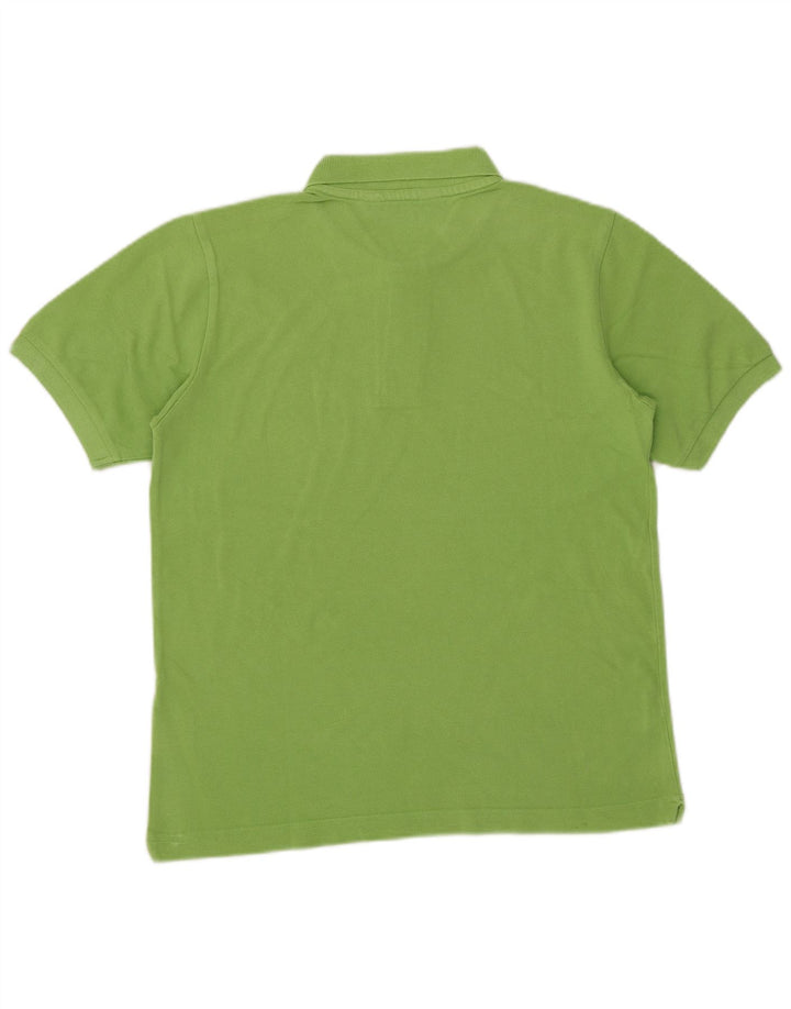 Cămașă polo pentru bărbați Kappa Bumbac verde mic
