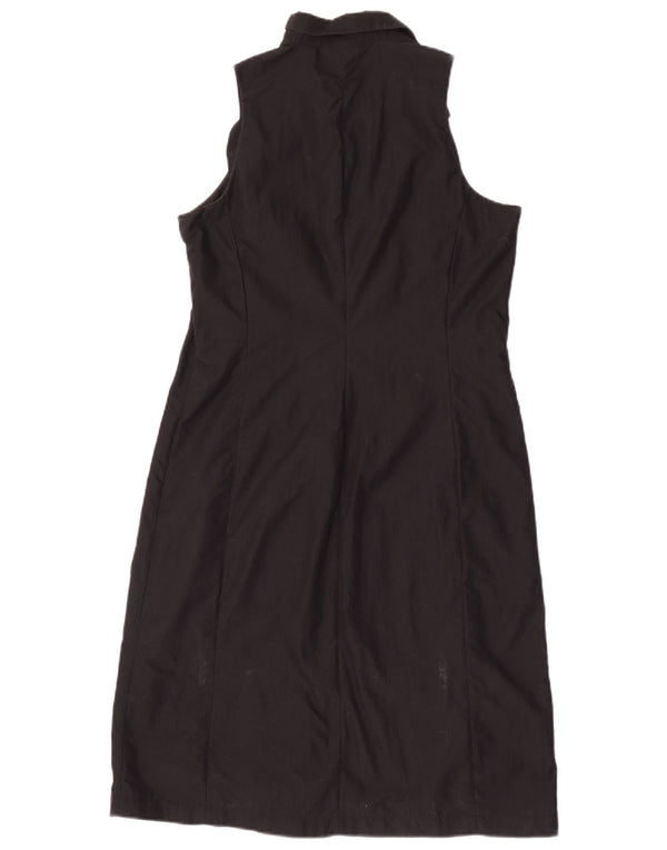 Rochie cămașă fără mâneci pentru femei Banana Republic UK 12 Medium Black