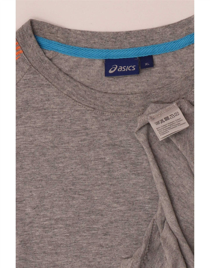 Tricou grafic Asics pentru bărbați Top XL bumbac gri