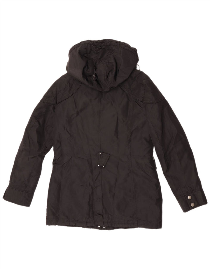 Jachetă parka cu glugă Barbour pentru femei UK 10 Small Black