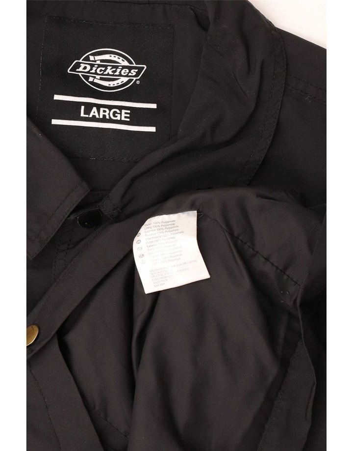 Bomber Dickies pentru bărbați UK 40, mare, neagră, poliamidă