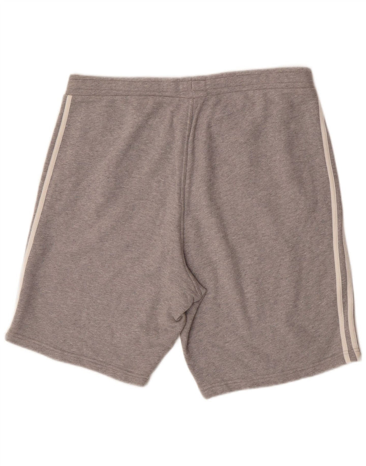 Pantaloni scurți sport pentru bărbați Adidas XL bumbac gri