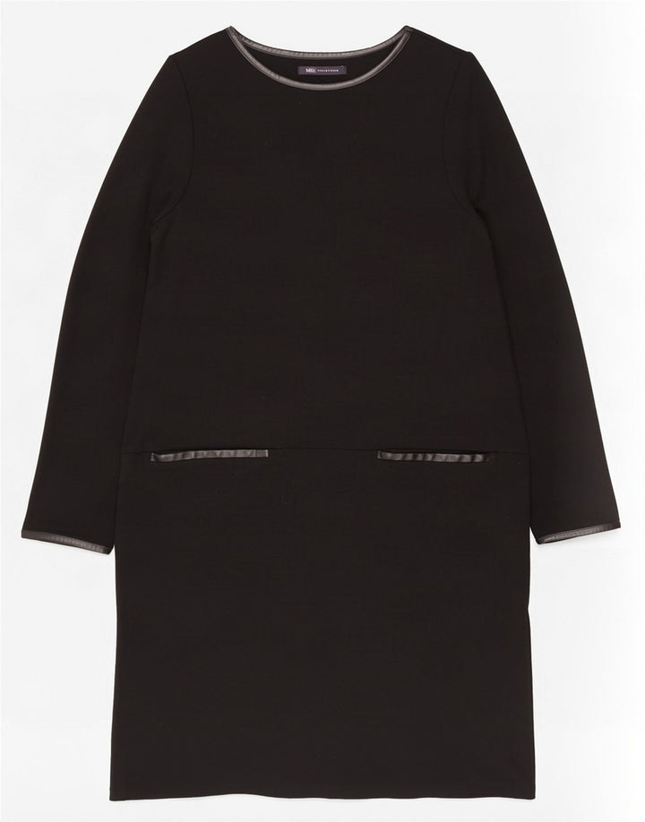 Rochie schimbătoare cu mânecă lungă pentru femei Marks & Spencer UK 16 mare neagră