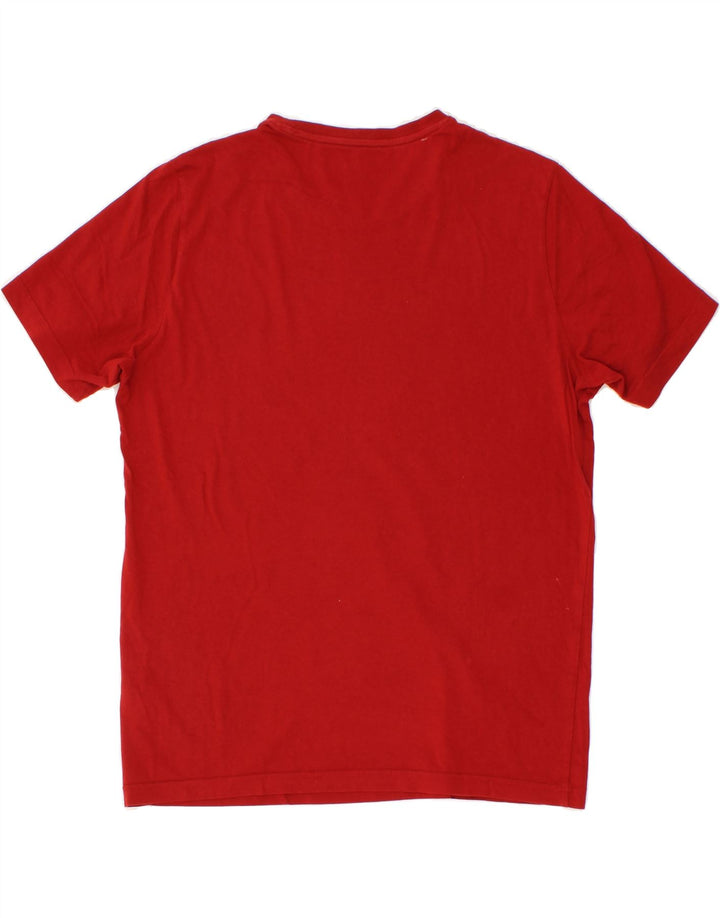 PUMA Mens Graphic T-Shirt Top Medium Red Cotton Vintage Puma and Second-Hand Puma from Messina Hembry 