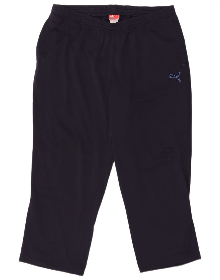 Pantaloni de trening PUMA pentru bărbați 2XL poliester bleumarin