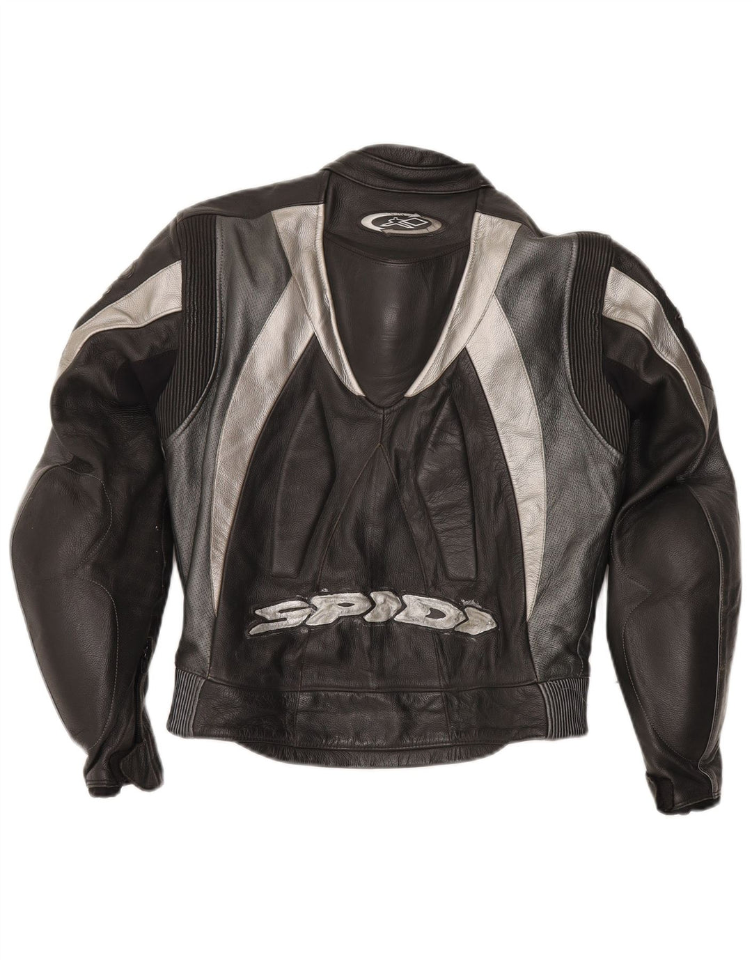 Set 2 Piese Grafica Motociclete Bărbați Spidi Mărimea 48 Piele Neagră Medie