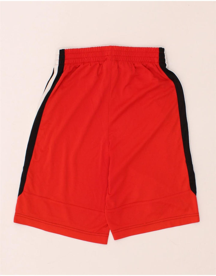 ADIDAS Boys Sport Shorts 9-10 Years Red Colourblock Polyester Vintage Adidas and Second-Hand Adidas from Messina Hembry 