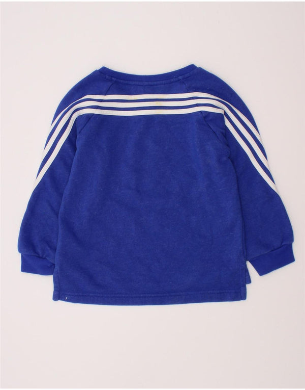 Adidas Băieți Pulover Pulover 3-4 Ani Albastru Bumbac