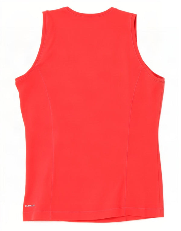 Adidas Clima 365 Vest Top pentru femei UK 14 Medium Red