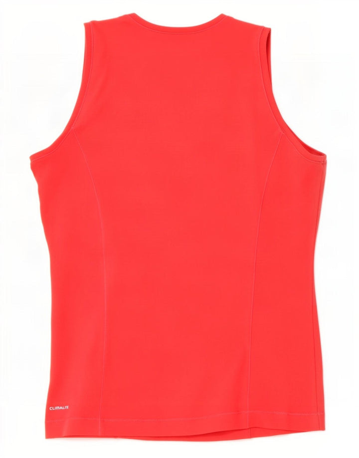 Adidas Clima 365 Vest Top pentru femei UK 14 Medium Red